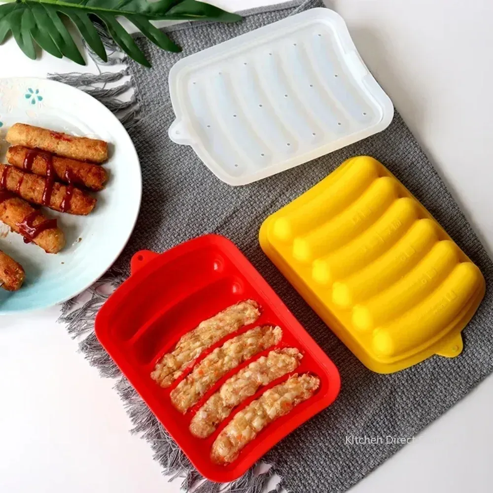 Hot Dog Press - Molde de Silicone para Fazer Linguiça