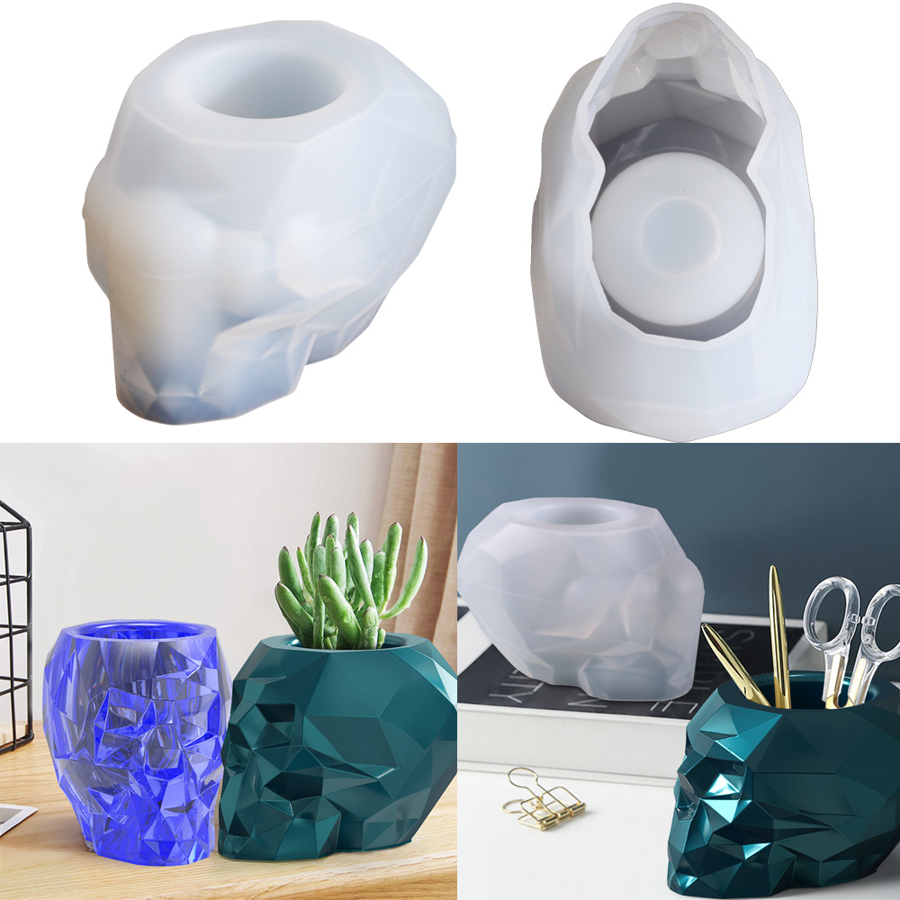 Potsticker Mold - Diy cristal resina epóxi molde seis