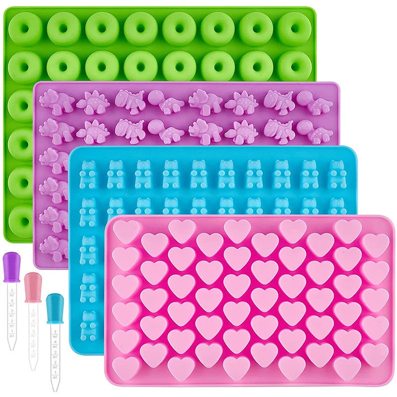 Donut Mold Silicone - Moldes de Silicone para Ursinhos de
