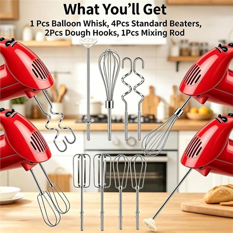 [Acessível] Conjunto de acessó - Kitchenaid Mixer Hand Mixer avaliação e preço