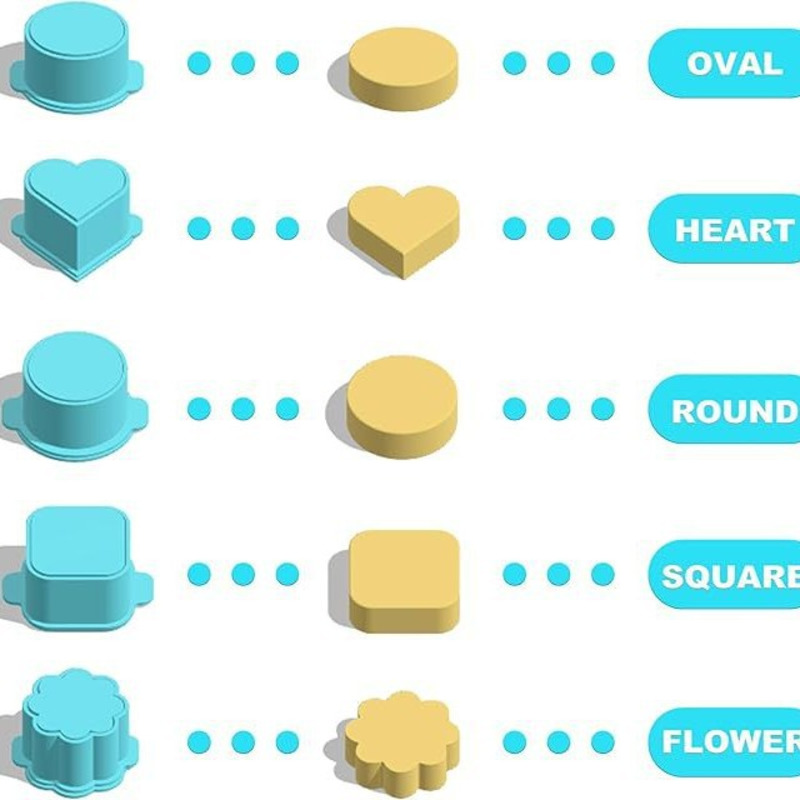Conjunto de moldes para fazer  - Donut Mold Silicone avaliação e preço