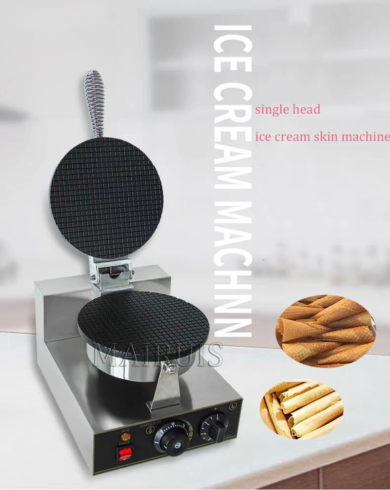 Máquina Comercial de Fazer Cas - Waffle Cone Maker avaliação e preço