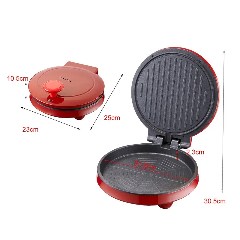 Máquina de Pizza Elétrica 110V - Waffle Cone Maker avaliação e preço