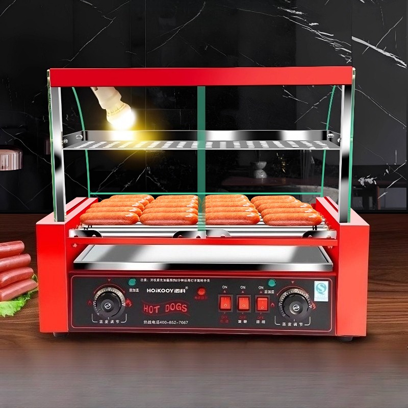 Máquina comercial de grelhar s - Hot Dog Press avaliação e preço