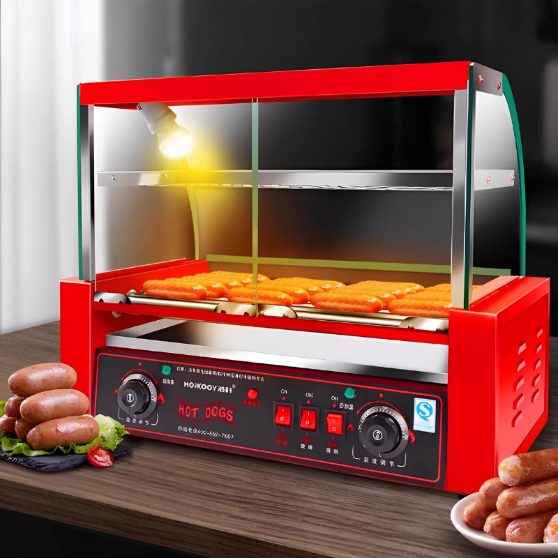Máquina comercial de grelhar s - Hot Dog Press avaliação e preço