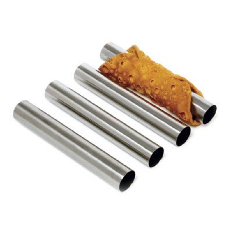 Alluminum Cannoli Forms, 4 tub - Danish Pancake Pan avaliação e preço